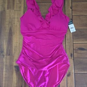 Ralph Lauren Pink One Piece Swimsuit